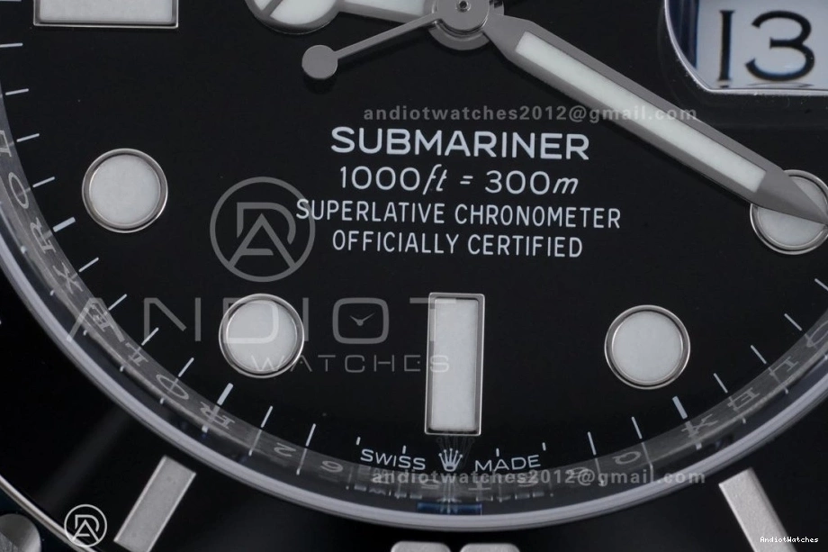 VSF Version Youth The 904L Reliable 1148 Submariner 41mm Ceramic Black A Steel 126610LN 0120